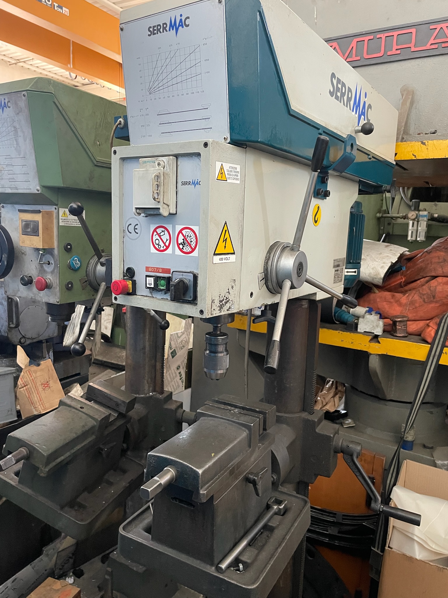 TRAPANO A COLONNA SERRMAC TCO28